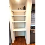 【新築】可動式の棚で収納量UP