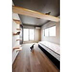 606.愛猫も寛げるキャットウォークのある寝室