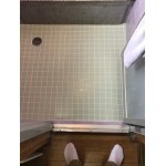 滋賀県草津市　浴室床タイル張替工事