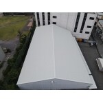 大阪府寝屋川市　工場屋根カバー工事　ボトムフラット