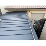 大阪府茨木市　立平葺きへ重ね葺き工事