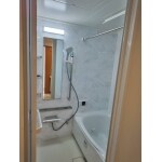 お掃除のしやすい断熱と節水効果の高い浴室へ