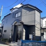 3階建物件　無機塗料を使用した外壁塗装工事