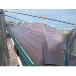 3階建物件　無機塗料を使用した屋根塗装工事