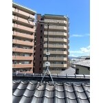 アンテナの補修工事