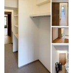 風の通り道にもなるウォークインクローゼット
