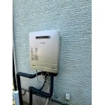浴室と同時施工で給湯器も交換