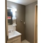 洗面所とトイレをまとめて1部屋とし余剰面積を有効利用