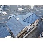 大阪府摂津市　瓦からルーガ鉄平へ葺き替え工事