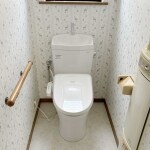節水型のトイレに交換しました