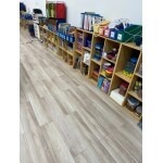 スクール床張り替え工事