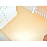 フカフカ床を解消！快適な脱衣場床へ張り替えリフォーム。