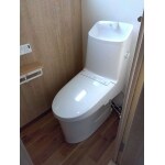 トイレリフォーム　LIXIL アメージュシャワートイレ　リトイレ