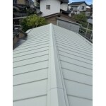 経年劣化した屋根の貼り替え工事