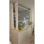 猫のキッチン侵入防止柵設置