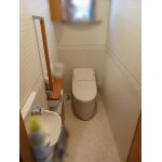 ミニタンクトイレでスッキリきれいに！