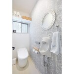 内装にこだわったトイレ空間