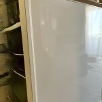リビング壁パネル貼付工事