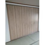 平野区収納用建具交換工事