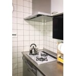 お掃除が簡単なレンジフード＆コンロで快適なキッチン