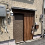 間取り変更にともなう玄関扉交換工事