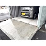 車庫内コンクリート工事