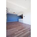 リビング床、建具、内装の工事