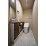 独立手洗い付きのトイレに交換