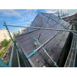 遮熱シリコン塗料で光沢のある仕上がりに