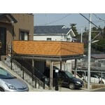 車庫上デッキ（２台車庫）