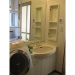 パナソニック電工・ウツクシーズ　洗面化粧台交換