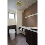 スタイリッシュなトイレです
