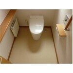スッキリしたトイレルーム