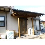 和風の玄関を洋風にリフォーム