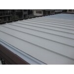 雨漏り対策！瓦棒板金被せ葺き工事