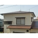 外壁、屋根の塗装工事をしました。