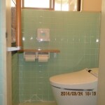 和式から洋式へ　トイレ改修