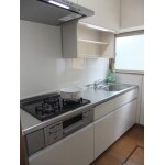 変形型のキッチンを使いやすくご提案したリフォーム