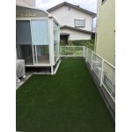 お庭を人工芝にしたリフォーム