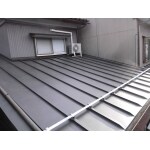 雨漏れを解消した屋根瓦棒の重ね葺き