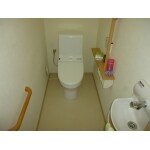 20年前のトイレを節水トイレへ取り替え