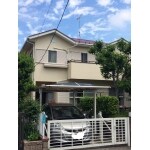 塗膜の剥がれた屋根を綺麗に塗り直し