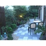 イロハモミジがそよぐ夜の庭もお酒に合います!
