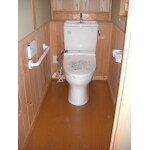 和式トイレを洋式トイレの和風調