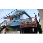 屋根材を軽く。外回りを鮮やかに。