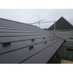 瓦ずれ、軒天修理工事