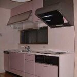 手入れがしやすく配慮したシステムキッチン改装工事