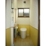 光と開放感のあるトイレへ
