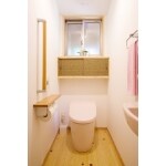 清潔感のあるトイレになりました。