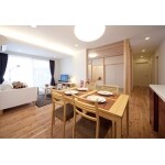 畳の部屋とLDKが一体化するデザインでムダがありません。